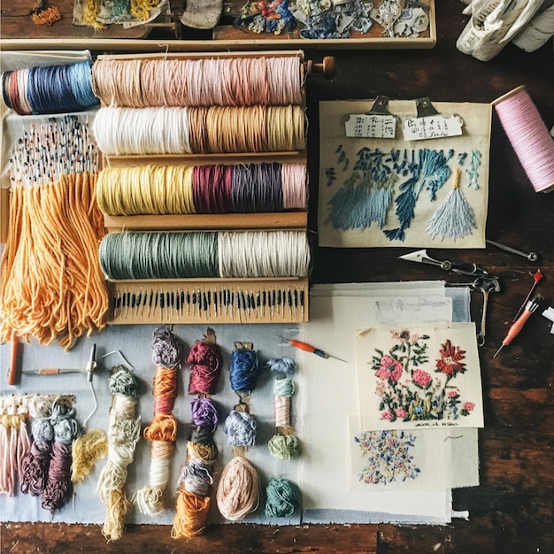 Colecție broderii pe textile